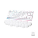Clavier Gamer - Filaire - Logitech G - G715 - MÈcanique - Repose-Poignet - Switch Tactile GX Brown - White Mist