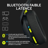 Casque gamer - Sans fil - Logitech G - G435 Lightspeed - Noir