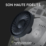 Casque gamer - Sans fil - Logitech G - G435 Lightspeed - Avec micro - Noir