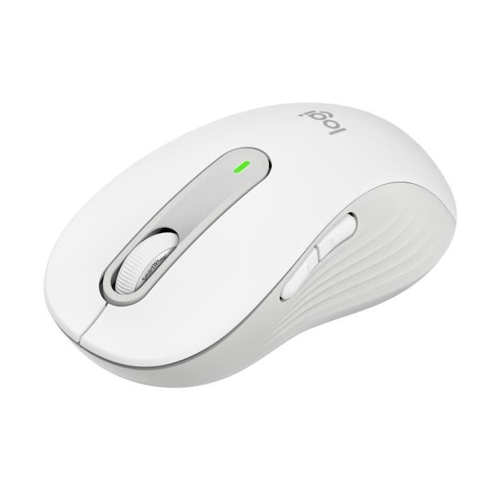 Souris - Sans fil - Logitech - M650 - Droitier - Blanc