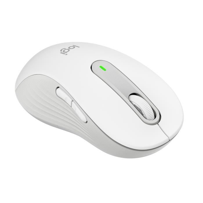 Souris - Sans fil - Logitech - M650 - Gaucher - Blanc