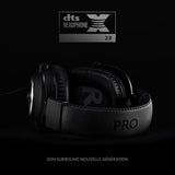 Casque gamer - Filaire - Logitech G - Pro X - USB - PC - Noir