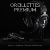 Casque gamer - Filaire - Logitech G - Pro X - USB - PC - Noir