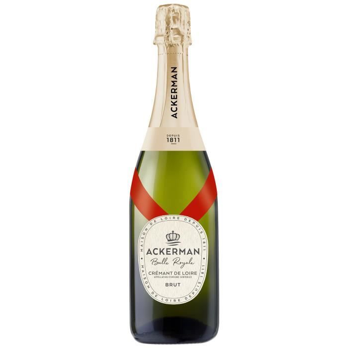Ackerman Bulle Royale Brut - Crémant de Loire - 75cl