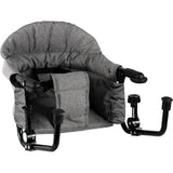 Siege de table réhausseur LOOPING - Dossier Confort - Déhoussable et Lavable Machine - Fixation Multi-points