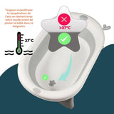 Baignoire pliante - 23x80x49 cm - Gris blanc - LOOPING