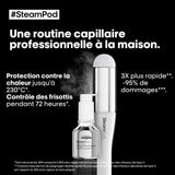 SteamPod 4 - Lisseur boucleur vapeur professionnel - L'OREAL PROFESSIONNEL - 3 Températures - Outil + Soin Lissant Concentré