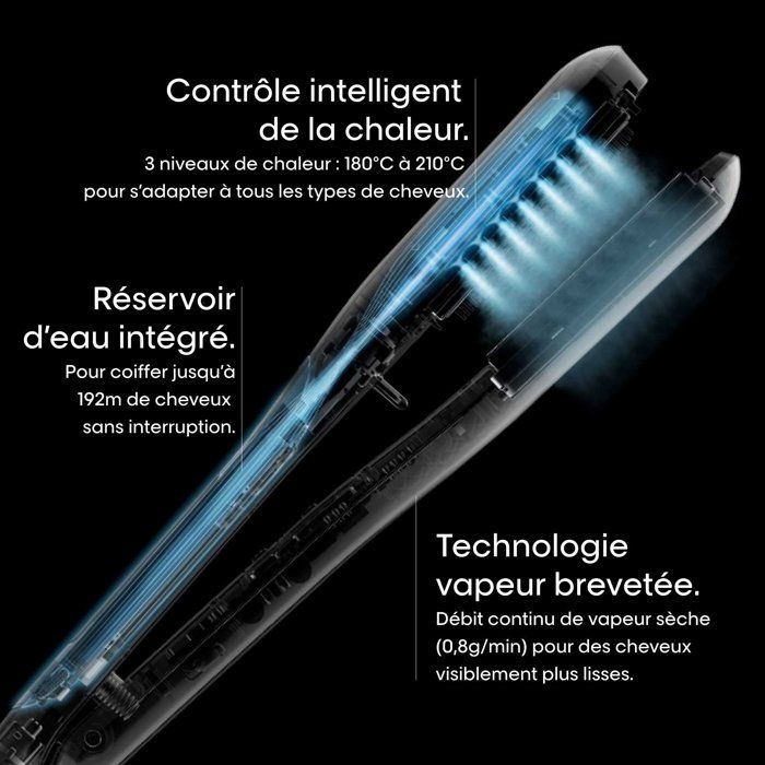 Pack Steampod 3 - L'ORÉAL PROFESSIONNEL - Lisseur Vapeur Professionnel + Soin Lissant 3-en-1