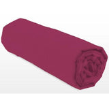 Drap-housse - LOVELY HOME - LH71608 - 160x200+35 cm - Fuchsia