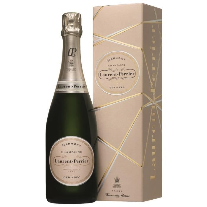 Champagne Laurent Perrier Harmony demi-sec avec étui - 75cl