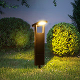 Lot 2 balises solaires - LUMISKY - BRITY - LED blanc chaud - Etanches - Eclairage allée jardin
