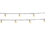 Guirlande lumineuse solaire extérieure - LUMISKY - FESTY WHITE - 20 globes LED - Blanc chaud - 5,8 m