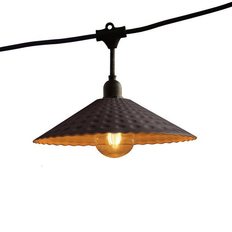 Guirlande extérieure - LUMISKY - VINTY LIGHT CONNECTABLE - 10 ampoules LED filament E27 - Blanc chaud- 6 m