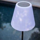 Lampadaire extérieur solaire - LUMISKY - STANDY SOLAR 150 - LED blanc chaud dimmable - Rechargeable - H150 cm