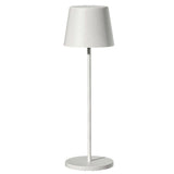 Lampe de table sans fil - LUMISKY - KELLY WHITE - Aluminium blanc - LED blanc dimmable - Rechargeable - H38 cm