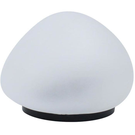 Lampe solaire décorative galet - LUMISKY - SOLENZARA - Ř16 cm - LED blanc