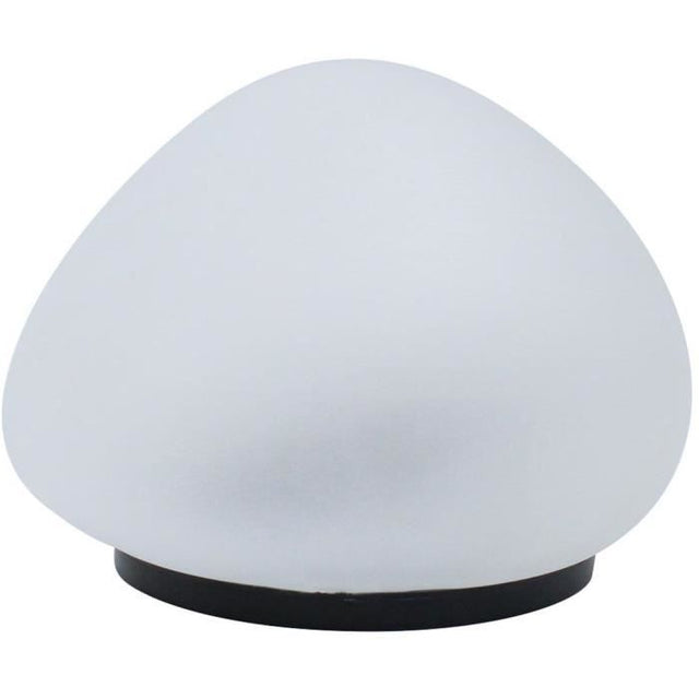 Lampe solaire décorative galet - LUMISKY - SOLENZARA - Ř16 cm - LED blanc