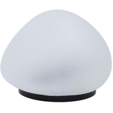 Lampe solaire décorative galet - LUMISKY - SOLENZARA - Ř16 cm - LED blanc