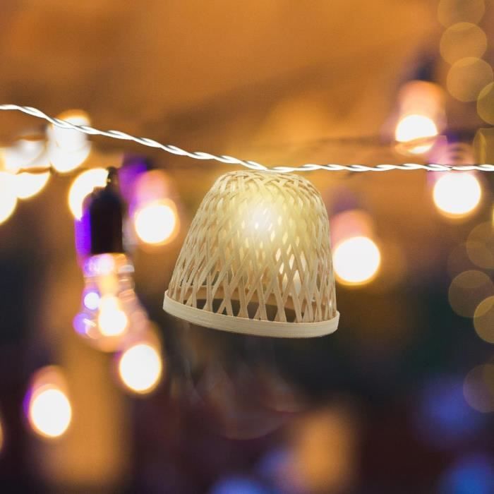 Guirlande lumineuse solaire sans fil - LUMISKY - Chill - Blanc chaud - 3,8m - ExtÈrieur/IntÈrieur