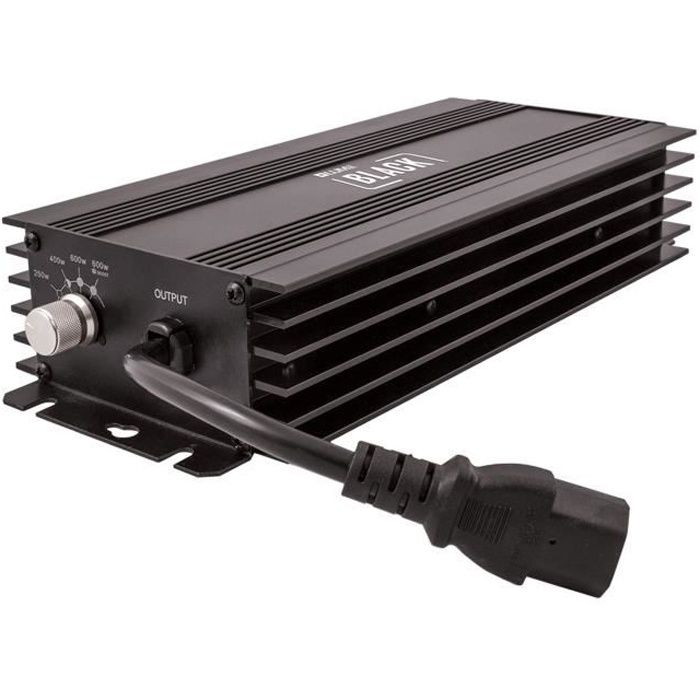 Ballast Electronique LUMII BLACK 600 W - Universel - Noir