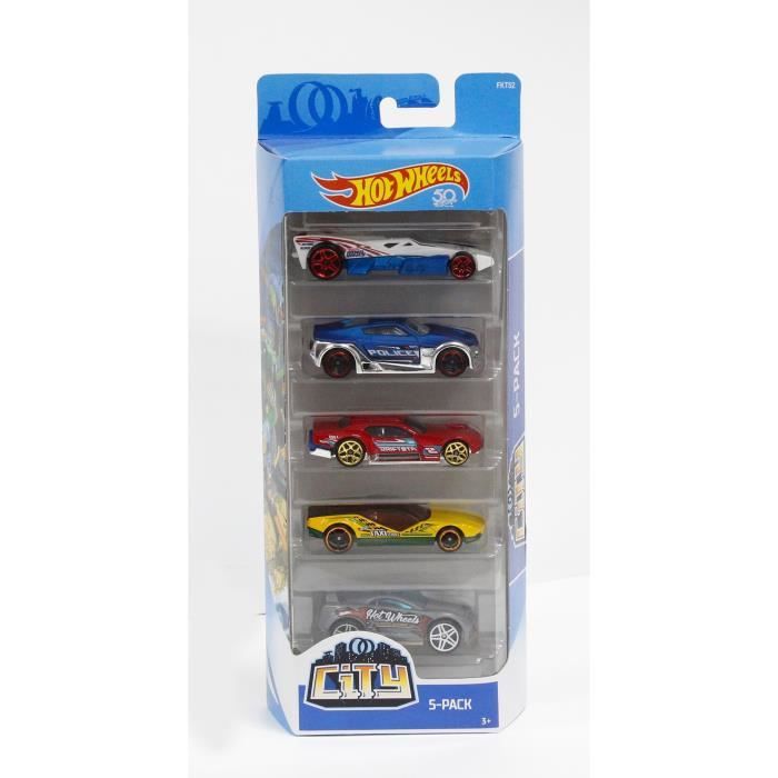 Hot Wheels 5-Car Set - Random Model - 400+ Models - 15 Themes 1806