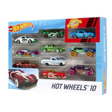 Hot Wheels - Coffret De 10 Véhicules - Coffret Petites Voitures - 3 ans et + 54886