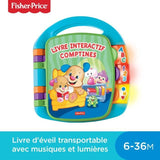 Fisher-Price - Livre Interactif Comptines - Livre bÈbÈ - 6 mois et + CDH39