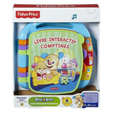 Fisher-Price - Livre Interactif Comptines - Livre bÈbÈ - 6 mois et + CDH39