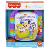 Fisher-Price - Livre Interactif Comptines - Livre bébé - 6 mois et + CDH39