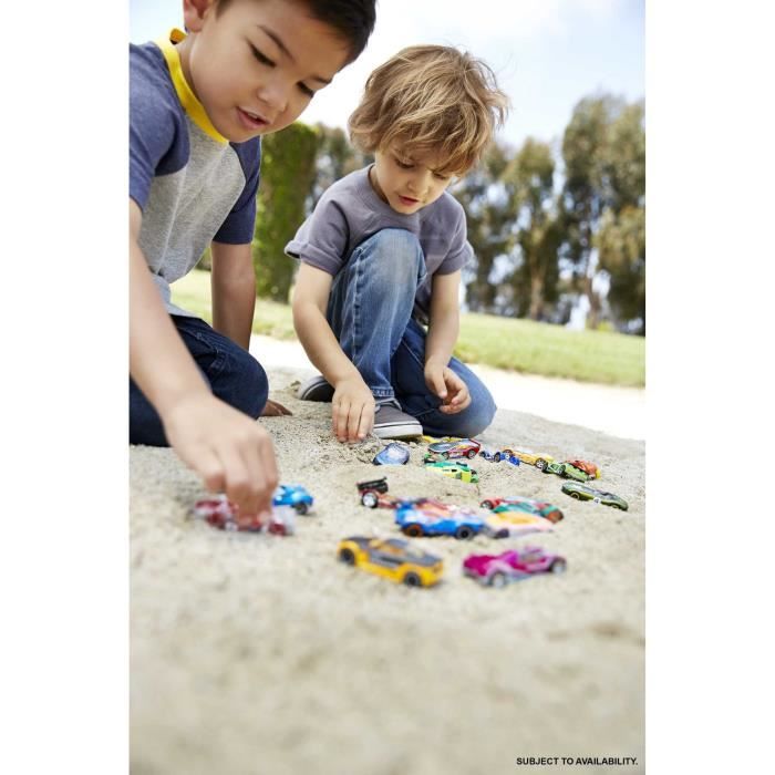 Hot Wheels - Coffret De 20 Véhicules - Petites voitures - 3 ans et + H7045