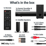 Systeme son Surround - MAJORITY - EVEREST 5.1 - Bluetooth - HDMI ARC - Son Dolby - 300W