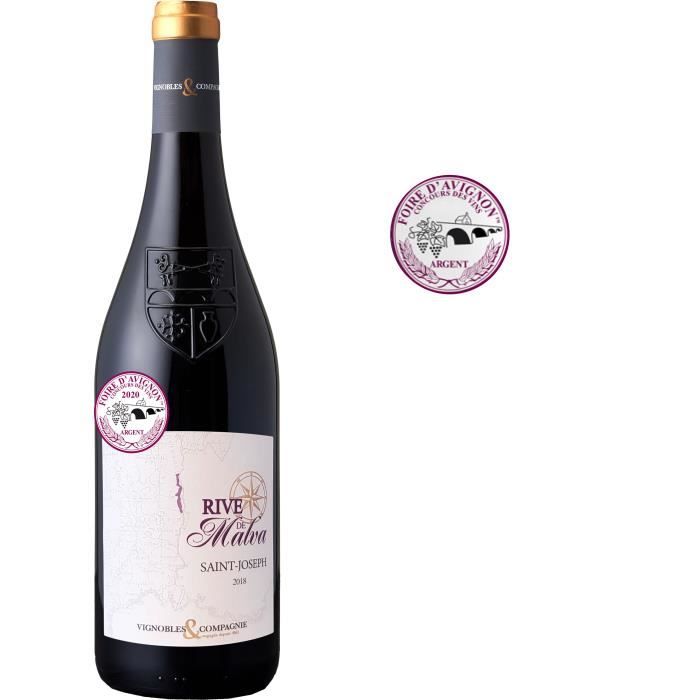 Rive de Malva 2018 Saint-Joseph - Vin rouge de la Vallée du Rhône