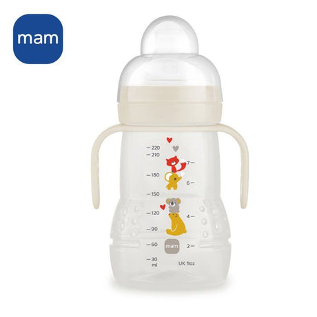 MAM Repas Biberon de Transition +4m Goutte Vert 220ml