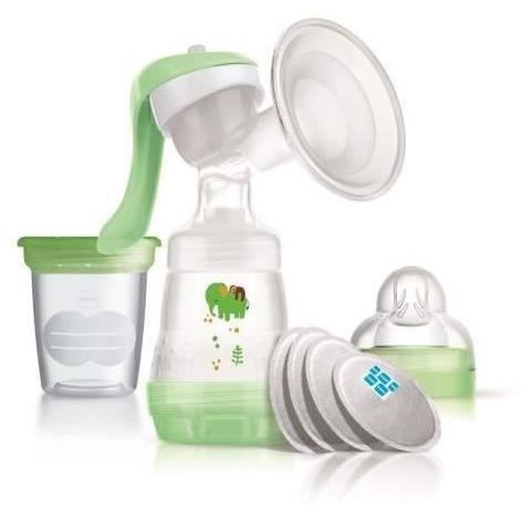 MAM Manual Breast Pump Kit + Breastfeeding Kit