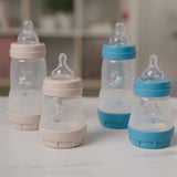 Lot de 2 Biberons - MAM - Easy Start - Anti-colique - 320 ml - Tétine débit 3 - Océan + Sable