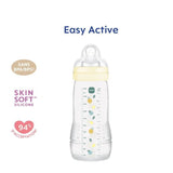 Biberon - MAM BABY - Easy Active - +6 mois - 330 ml - Tétine débit X - Pearl