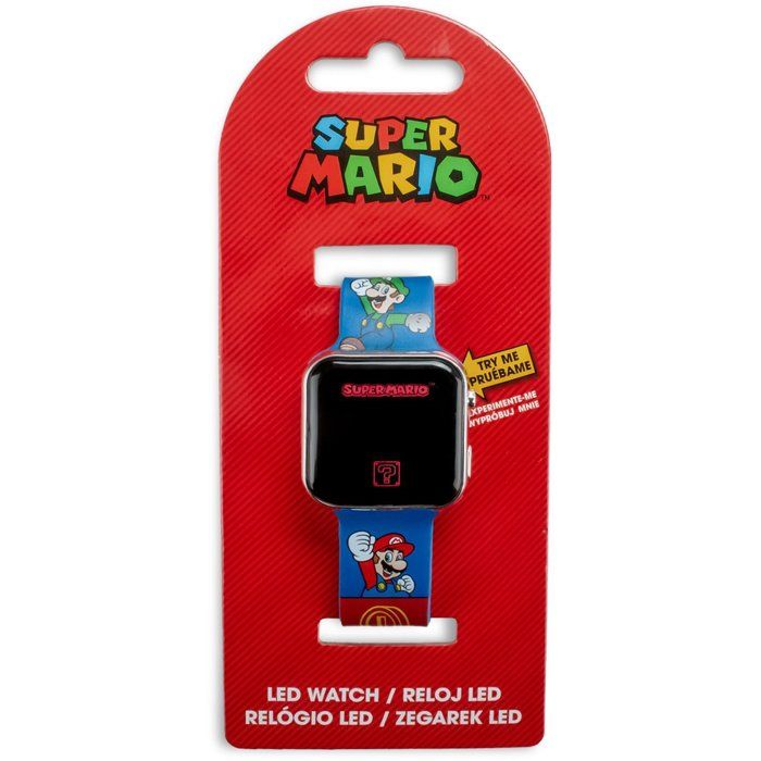 Montre LED - KIDS LICENSING - Super Mario - Des 4 ans