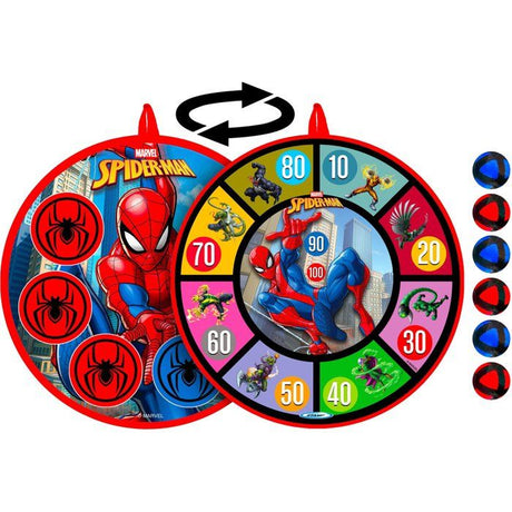 Cible et balles fléchettes - MARVEL - Spider-Man - Scratch - 36 cm