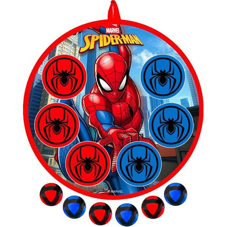 Cible et balles fléchettes - MARVEL - Spider-Man - Scratch - 36 cm