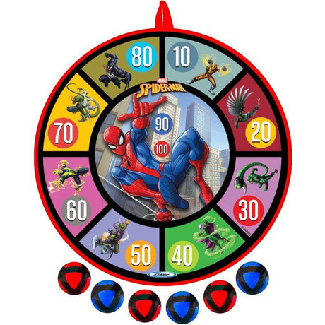 Cible et balles fléchettes - MARVEL - Spider-Man - Scratch - 36 cm