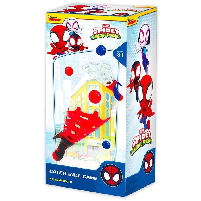 Jeu Clip-Clap lance et attrape balle - MARVEL - Spidey