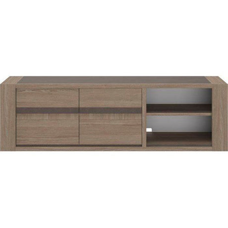 Meuble TV MARCEAU – Coloris Chene Reed – 190 × 48 × 57 cm – GAMI