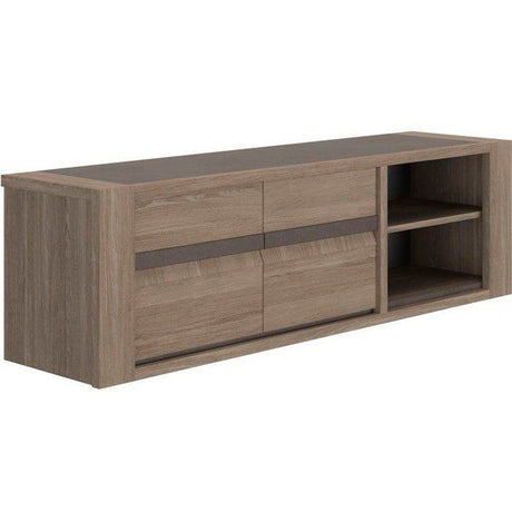Meuble TV MARCEAU – Coloris Chene Reed – 190 × 48 × 57 cm – GAMI