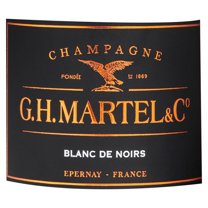 Champagne G.H. Martel Blanc de noirs Brut - 75 cl
