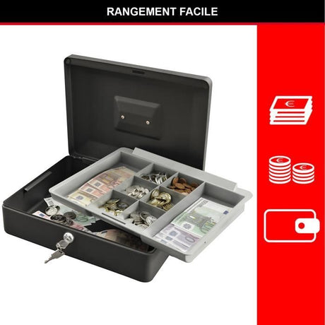 Master Lock Caisse moyenne avec plateau CB-12ML