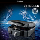Coffre-fort ignifuge - MASTER LOCK - H0100EURHRO - Etanche avec clé - 4,9 L, 15,6 x 36,2 x 33 cm
