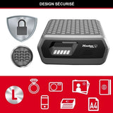 Malette de Sécurité Anti feu - MASTER LOCK - CHW30300EURHRO - Ignifuge et Etanche - Large 10L - Combinaison Electronique