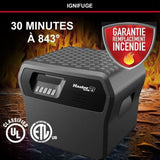 Caisse de Sécurité Anti feu - MASTER LOCK - FHW40300EURHRO - Ignifuge et Etanche - Large 18,5L - Combinaison Electronique