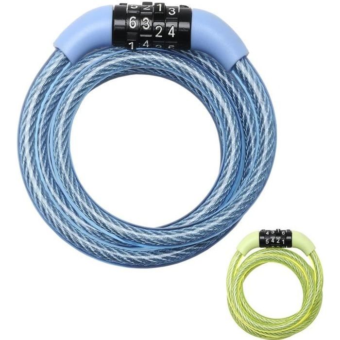 MASTER LOCK Cable Bike Lock [1.2m Cable] [Combination] [Outdoor] [Random Color] 8143EURDPROCOL