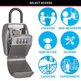 MASTER LOCK Boite a clés sécurisée [Sécurité renforcée] [Avec anse] - 5414EURD - Select Access Partagez vos clés en toute sécurité